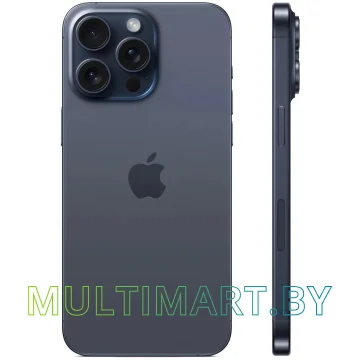 Смартфон Apple iPhone 15 Pro 256GB Dual SIM (синий титан) картинка 2